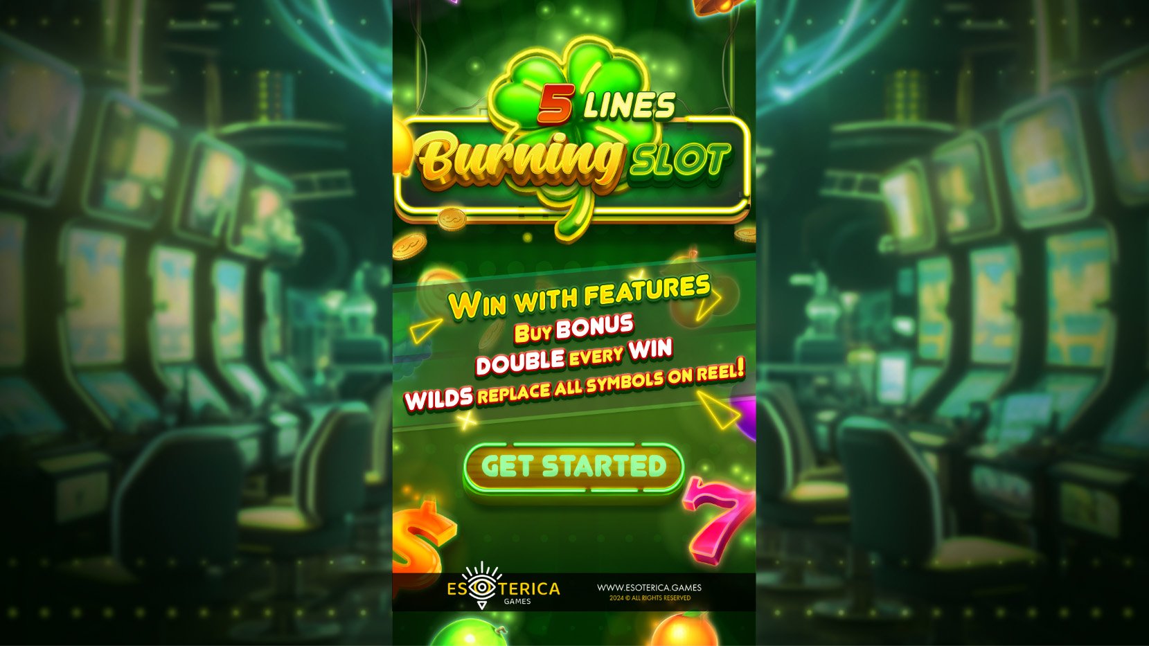 Burning Slot 5 screenshot 1