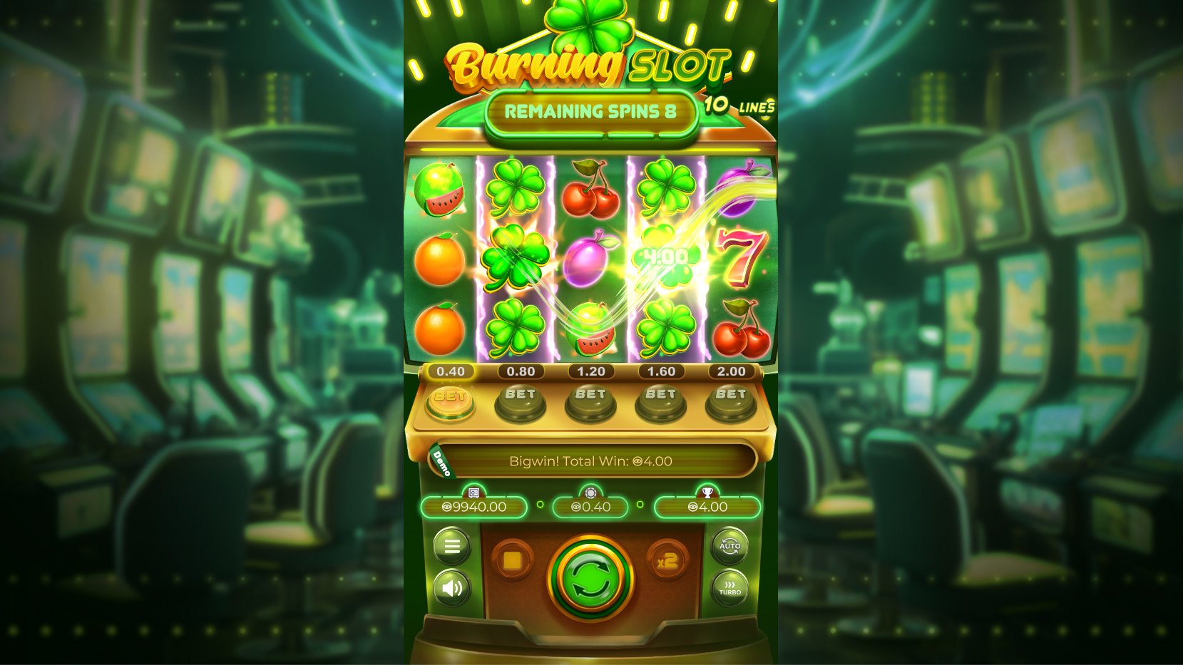 Burning Slot 10 screenshot 4
