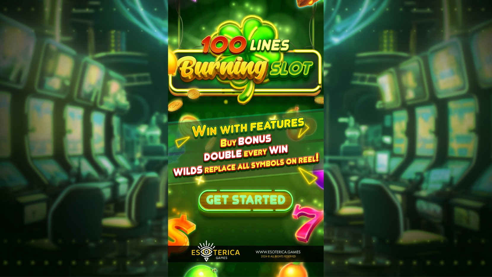 Burning Slot 100 screenshot 1
