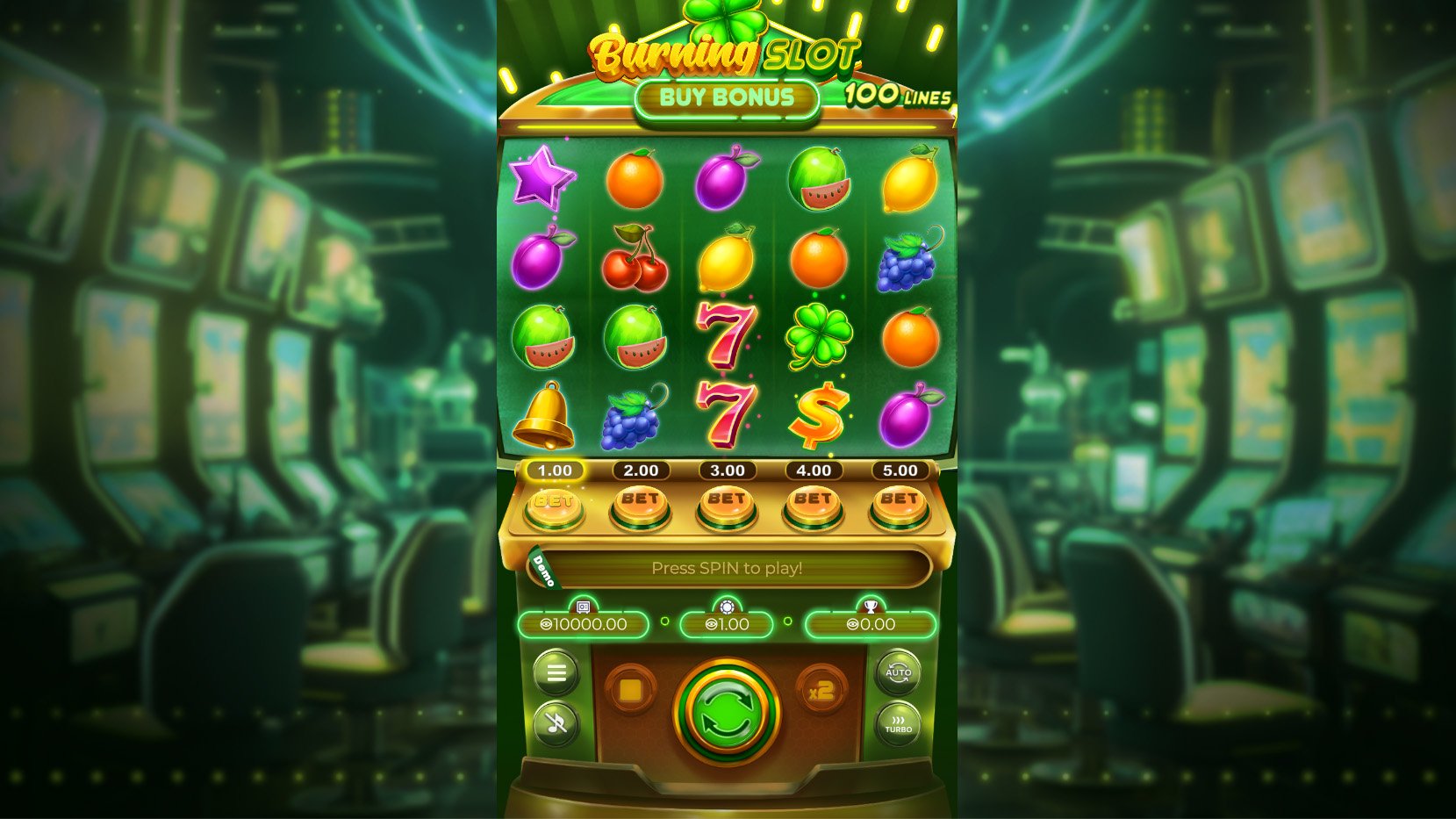 Burning Slot 100 screenshot 2