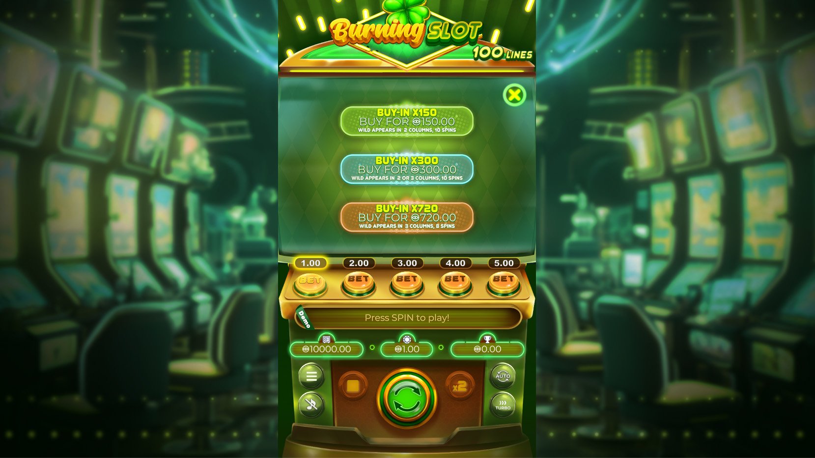 Burning Slot 100 screenshot 3