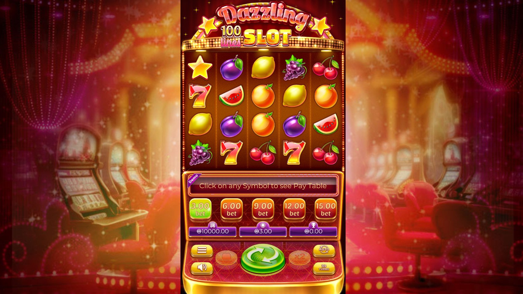 Dazzling Slot 100 screenshot 2