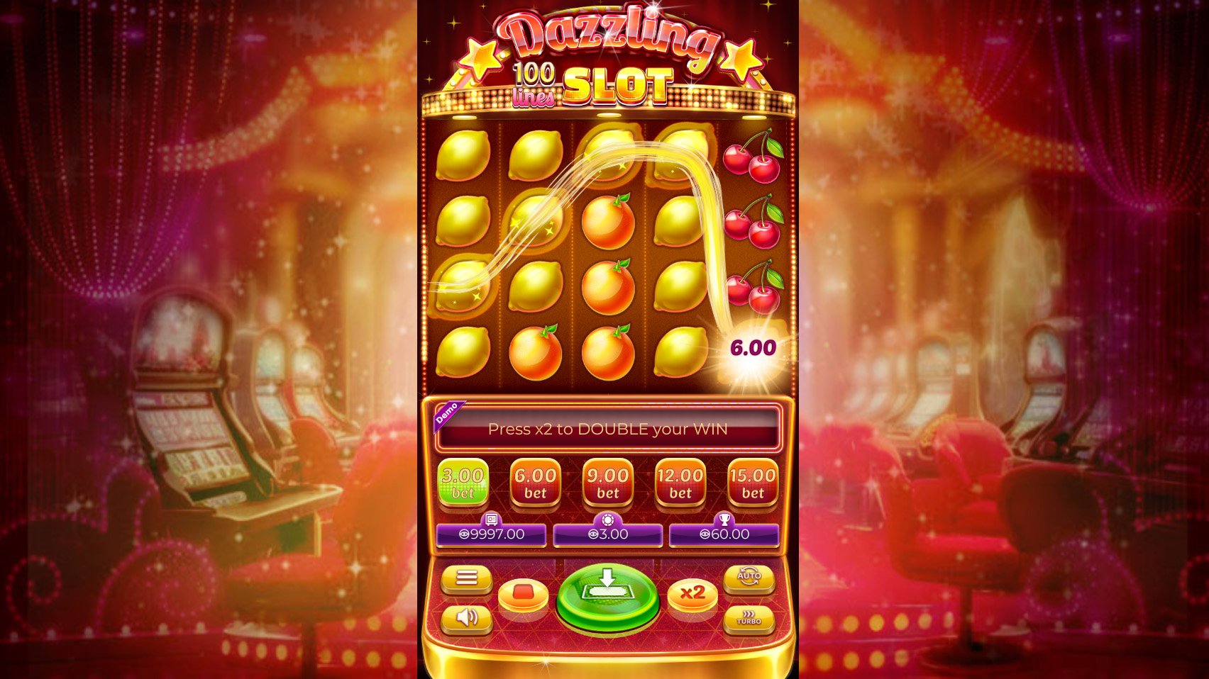 Dazzling Slot 100 screenshot 3